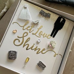 Unused wedding planning binder